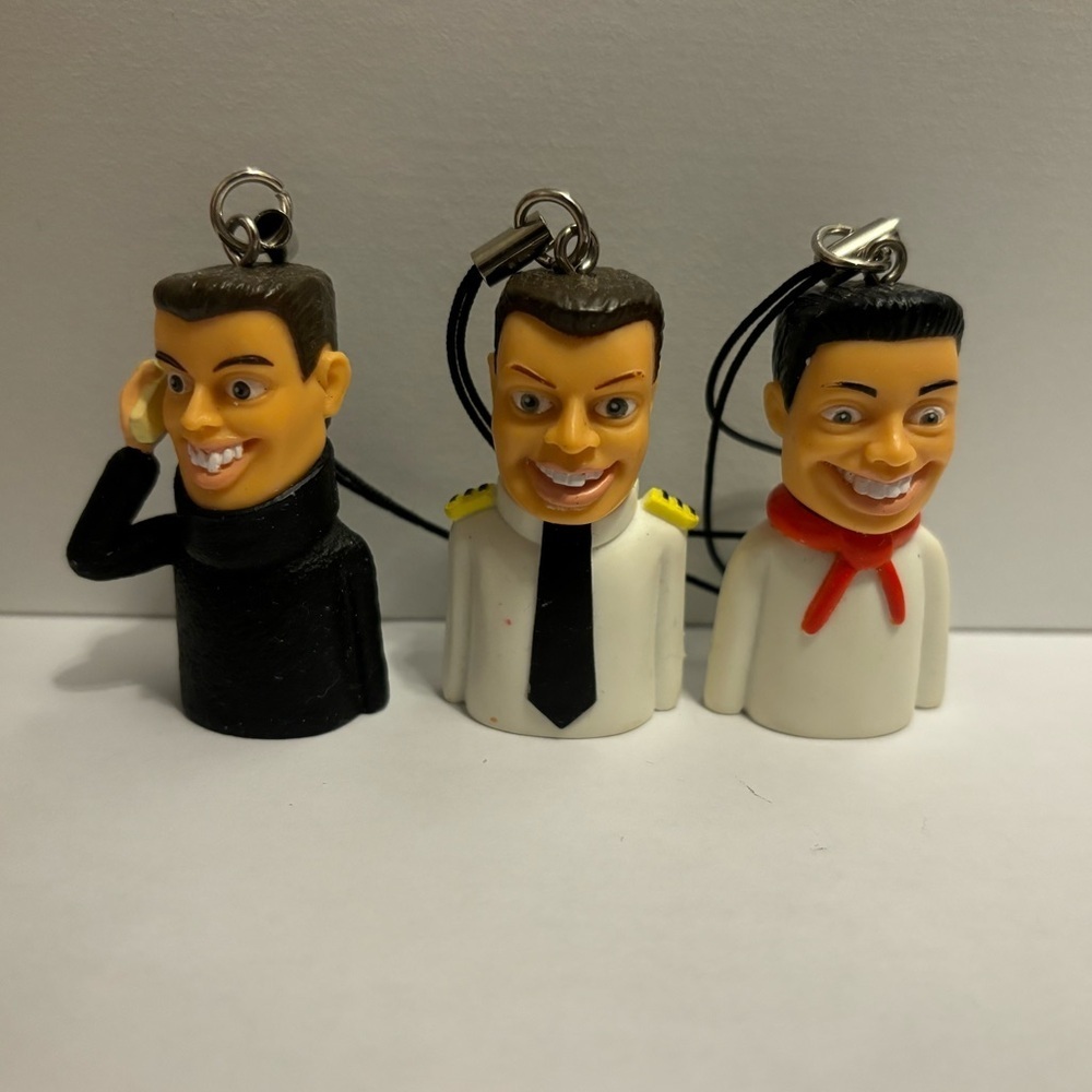 Knuckle Heads Keychain Cellphone Figures